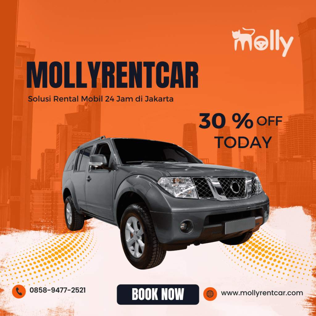 Molly Rent Car: Solusi Rental Mobil 24 Jam di Jakarta 1 ✅ | Molly Wisata 2026 Solusi Rental Mobil 24 Jam di Jakarta