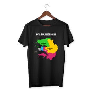 Kaos Wisata Khas Kepulauan Riau