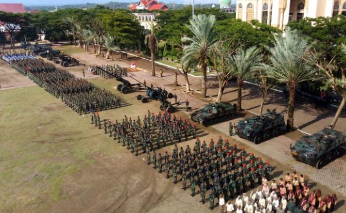 Lapangan Hiraq di Pusat Kota Lhokseumawe