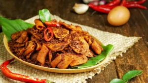 Rendang Telur Kering