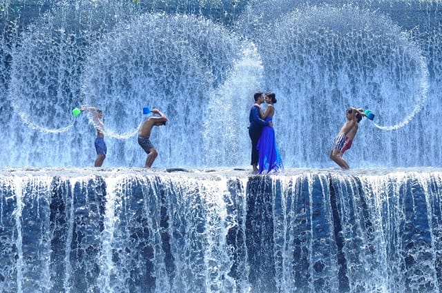 Tirai Air Terjun Tukad Unda