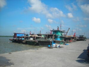Dermaga Pelabuhan Bagan Asahan
