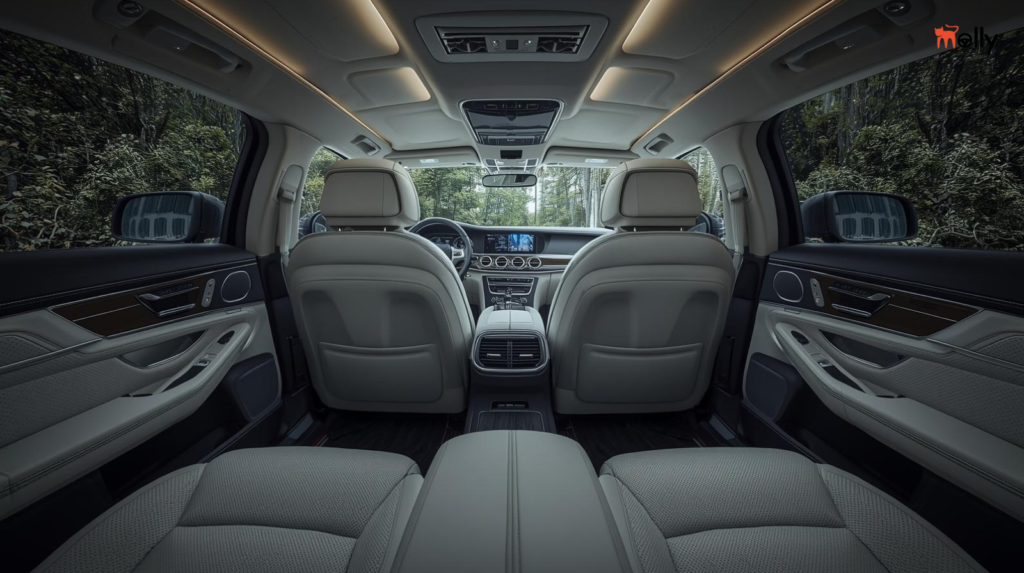 Interior Mobil Molly Rent Car Bali - Bersih Wangi dan Standar VVIP