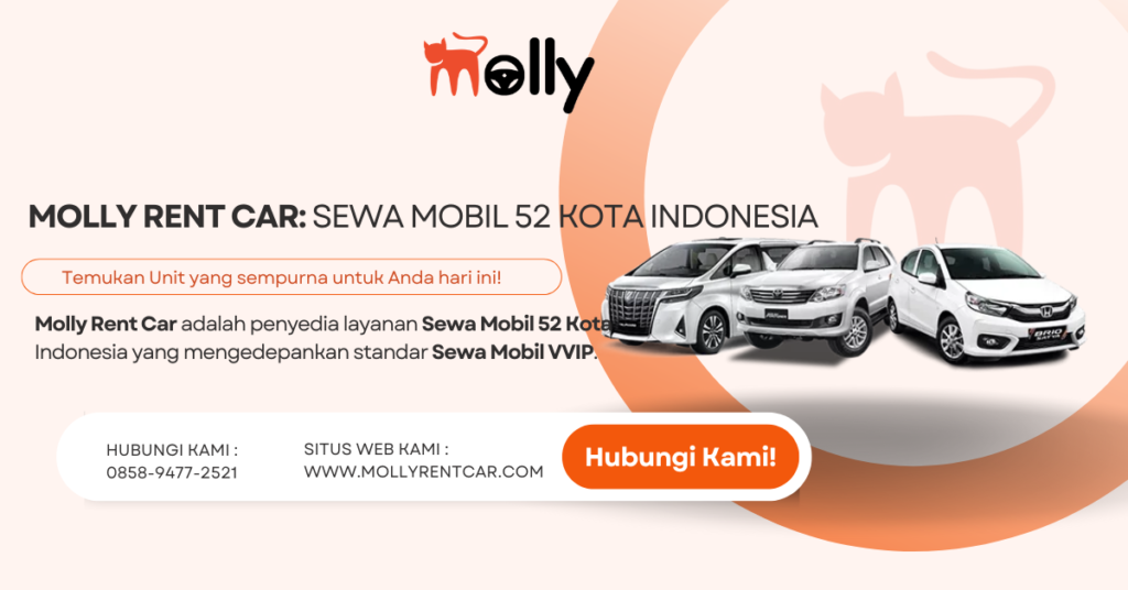 Sewa Mobil 52 Kota Indonesia [tahun sekarang] - Molly Rent Car