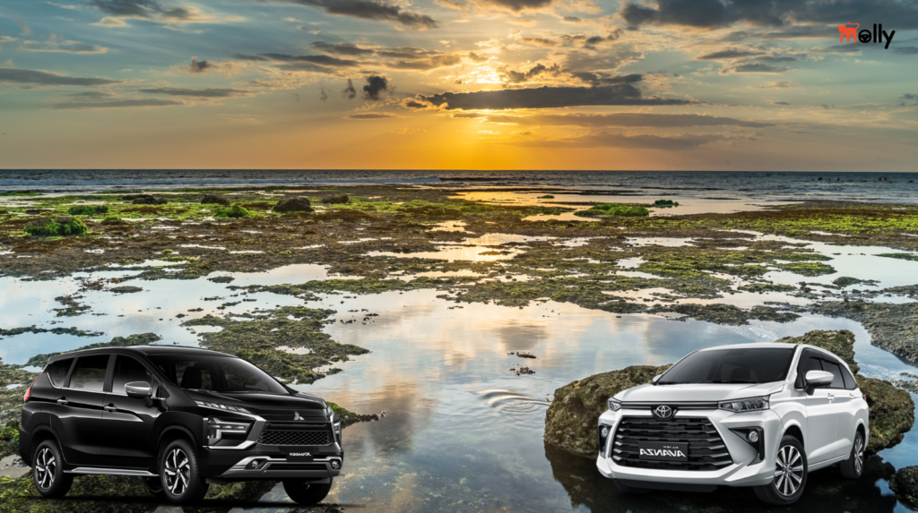 Unit Avanza dan Xpander untuk Sewa Mobil di Canggu Bali