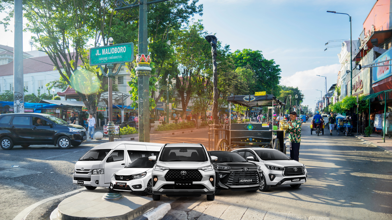 Rental Mobil Jogja Murah - Armada Innova Zenix & Hiace di Malioboro
